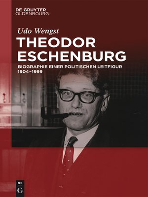 cover image of Theodor Eschenburg